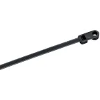 Хомут P6.6 с винтовым креплением чёрный 4,8х200мм IEK