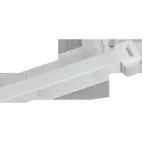 Хомут P6.6 стандартный белый 12,4х1000мм IEK
