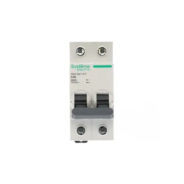 Выключатель автоматический двухполюсный (АВ) С 40А 2P 6kA 230В City9 Set