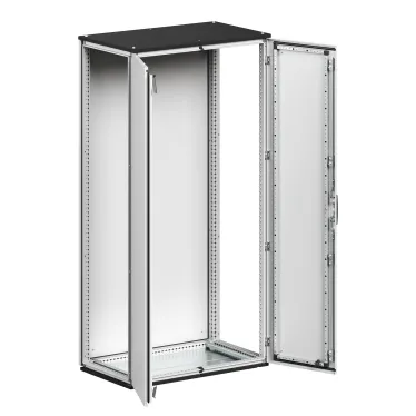 Напольный собранный корпус CQE N с двустворчатой дверью и с задней панелью 2000x1600x600 мм RAM block