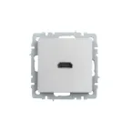 BRITE Розетка HDMI РHDMI-0-БрА алюминий