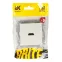 BRITE Розетка HDMI РHDMI-0-БрБ белый