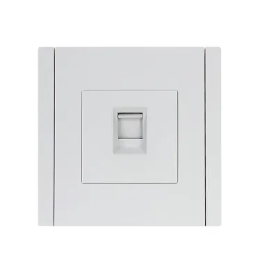 FORTE@PIANO Розетка компьютерная RJ45 кат.5E FP232 белый IEK