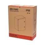 Корпус пластиковый ЩМПп с монтажной панелью 500х350х190 мм ABS УХЛ1 IP65