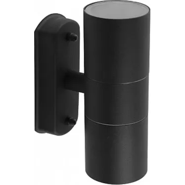 Светильник ДБУ вверх/вниз 2хGU10 без ламп IP44 черный