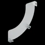 Перегородка SEP для угла CS90 H50,в комплекте с крепежными элементами,необходимыми для монтажа