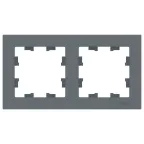 Рамка двухпостовая ATLASDESIGN универсальная грифель