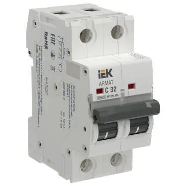 ARMAT Автоматический выключатель без теплового расцепителя M10N-MA 2P C 32А IEK