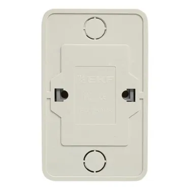 Рим Розетка двойная 16А с заземлением белая