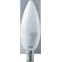 Лампа светодиодная LED 8.5вт Е14 белый матовая свеча