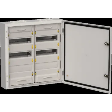 TITAN 5 Корпус металлический ЩРн-72 (2х36) 585х570х140 IP54 сер