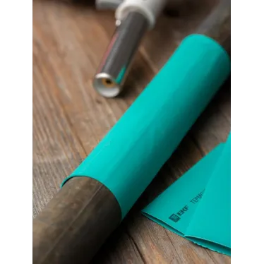 Термоусаживаемая трубка ТУТ нг 60/30 зелёная рулон PROxima