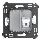 Avanti Розетка телефонная в стену одинарная, ''Белое облако''