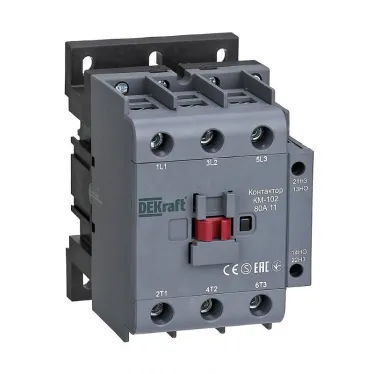 Контактор 80А 48В АС3 АС4 1НО+1НЗ КМ-102