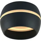 Светильник ДПО-12w GX53 без лампы черный