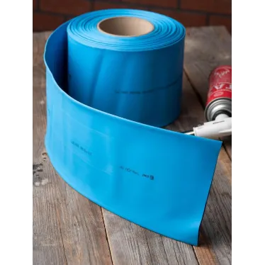 Термоусаживаемая трубка ТУТ нг 120/60 синяя рулон PROxima