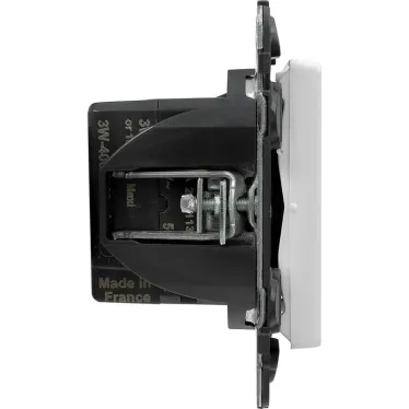 Valena LIFE Светорегулятор кнопочный универсальный 400Вт без нейтрали С лицевой панелью Белый