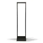 Стойка открытая 19 37U однорамная цвет черный