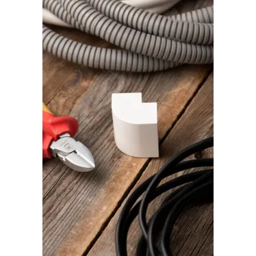 Угол внешний (40х25) (4 шт) Plast Белый