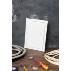 Люк ревизионный металл 200х300 Basic