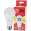 Лампа светодиодная E27 25 Вт груша теплый белый свет RED LINE LED A65-25W-827-E27 R Е27 / ЭРА