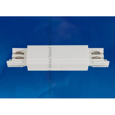 Соединитель для шинопроводов прямой внешний Трехфазный белыйUBX-A12 WHITE 1 POLYBAG