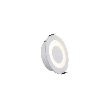 Светильник встраиваемый IP20 5 Вт LED 3000 К бел. алюм. DENKIRS DK2500-WH
