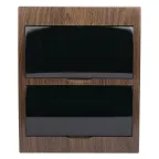 Щит распределительный навесной ЩРН-П-24 темное дерево IP41 PROxima