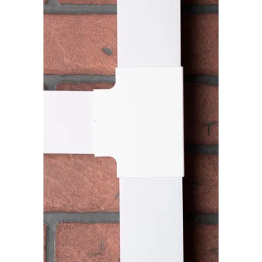 Угол T-образный (60х40) (4 шт) Plast PROxima белый