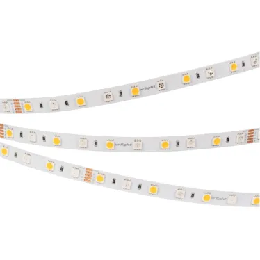 Лента RTW-SE-B60-10мм 24V RGBW-Warm (14.4 W/m, IP65, 5060, 5м) (Открытый)