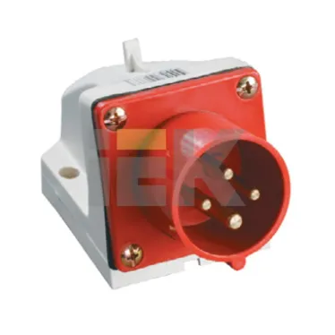 Вилка кабельная 16А 3Р+E IР44 на поверхность 380В 514