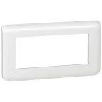 Mosaic Рамка 5 модулей горизонтальная белая