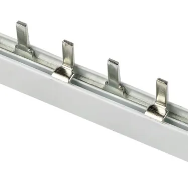 Шина соединительная типа PIN двухфазная 100А 54 модуля