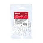 Дюбель-хомут 5х10 белый (10шт)