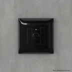 Avanti Диммер поворотный в стену, ''Черный квадрат''