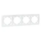 Валенсия Рамка 4-местная жемчуг