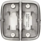 Valena ALLURE Лицевая панель для двухклавишного выключателя Жемчуг