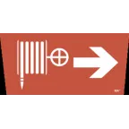 Этикетка самоклеящаяся 310х280мм ''Пожарный кран/стрелка направо'' IEK