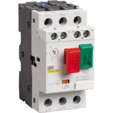 Выключатель защиты двигателя ПРК64-25 In-25A Ir-16-25A Ue 660В