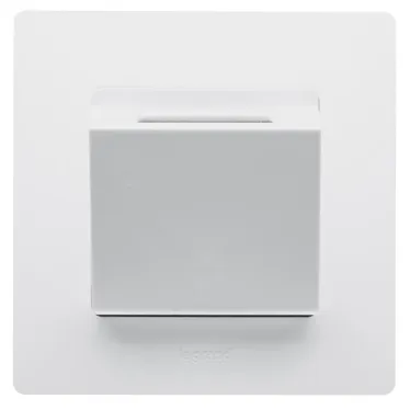 ETIKA Выключатель ключ-карта белый