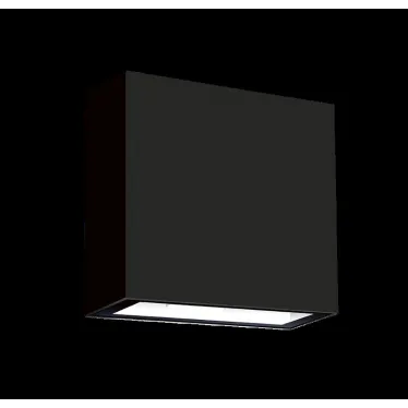 Светильник светодиодный фасадный ДБУ-2x4w 4000K черный IP65 Jazzway PWL-120120/0-90D