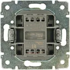 VALENA Переключатель одноклавишный промежуточный в рамку слоновая кость