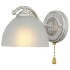 Бра светильник с выключателем классика Valerie 9169-401 1 х Е27 40 Вт Rivoli