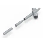 Безмуфтовой комплект модульно-штырьевого заземления L-3000, диаметр D16, для организации заземления токоотводов системы молниезащиты/оборудования. Материал - горячеоцинкованная сталь.