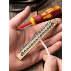 Шина нулевая 8х12мм 125А 14 отверстий крепеж по краям латунь PROxima