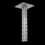 Универсальная потолочная стойка 37х29х2,0 L1500 мм HD