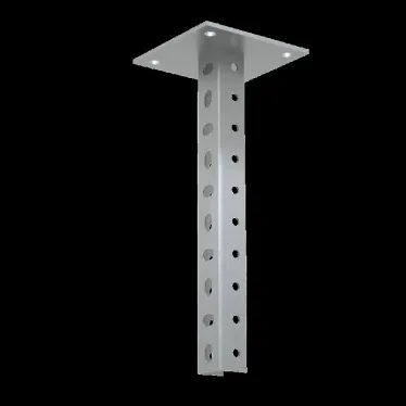 Универсальная потолочная стойка 37х29х2,0 L1500 мм HD