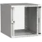 Шкаф LINEA WE 12U 600x450мм дверь стекло серый