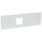 Металлическая лицевая панель XL3 800/4000 - для 1 DPX 250 с УЗО или без него - гориз. монтаж - в. 200 мм - 24 модуля | 020924 | Legrand
