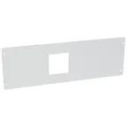 Металлическая лицевая панель XL3 800/4000 - для 1 DPX 250 с УЗО или без него - гориз. монтаж - в. 200 мм - 24 модуля | 020924 | Legrand